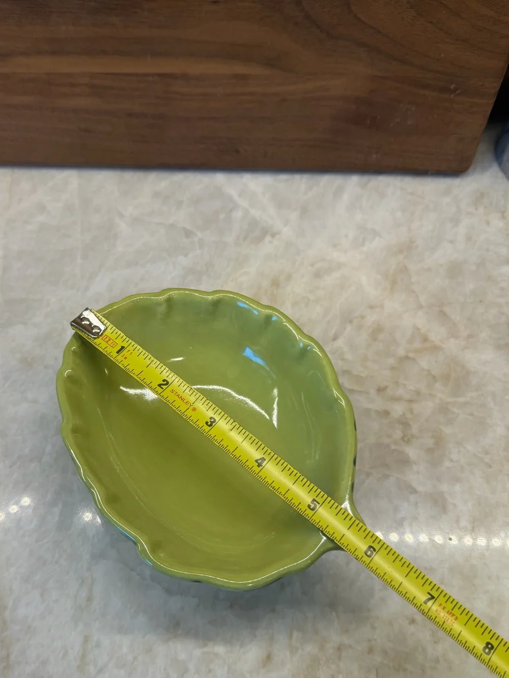 Pottery Barn garden pasta artichoke shaped serving bowl